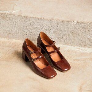 Mellow Yellow Irving block heels - NEW IN BOX/NEVER WORN - French size 38/US 7.5